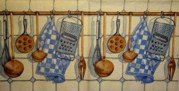 074 Dishes - 3 ply - Home Fashion