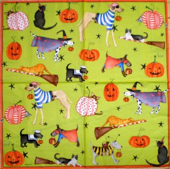 HAL-513 Halloween - 3-lagig - Caspari