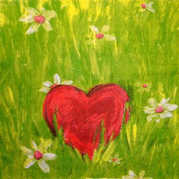 105 Herz / Herzen - 3-lagig - Cassandra