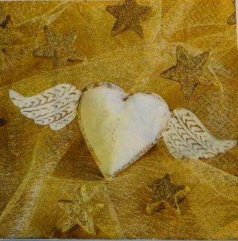 153 Herz / Herzen - 3-lagig - Paper Design