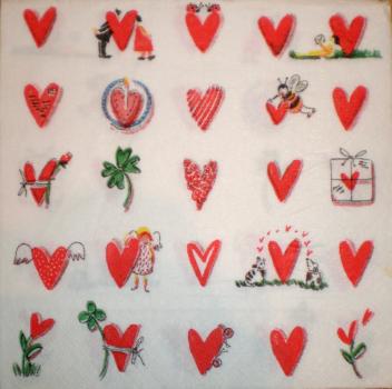 210 Heart / Hearts - 3-ply - Design House