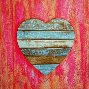 095 Heart / Hearts - 3-ply