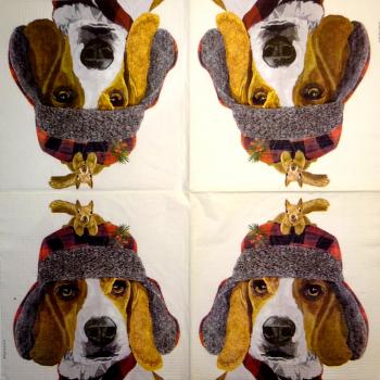 HUN-518 Hunde - 3-lagig - Two Can Art