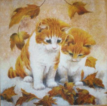 078 Cats - 3-ply - Paper Design - Künstler