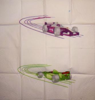 FZ-051 Vehicles - 4-ply - Handkerchief