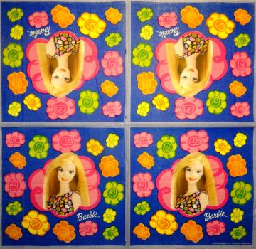 BB-013 Barbie - 2-ply - Mattel 2000