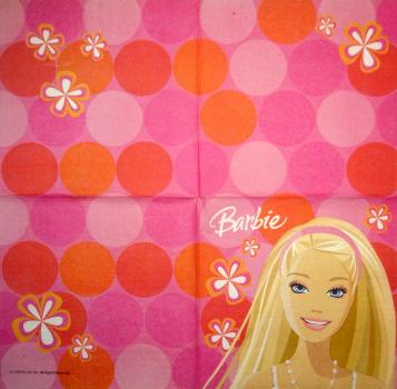 BB-017 Barbie - 2-ply - Mattel 2008