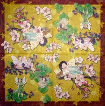 278 Mädchen - 3-ply - Flower Fairies / Fairy