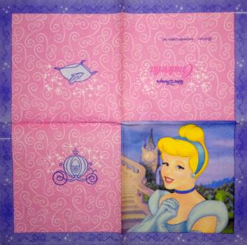 235 Mädchen - 2-ply - Disney Princess