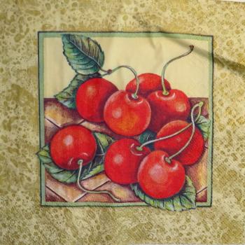030 Cherries,  Plums - 3-ply - Avantgarde