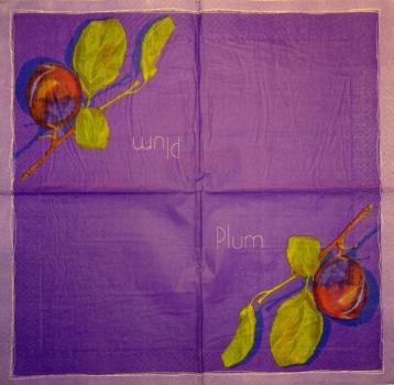 033 Cherries,  Plums - 3-ply