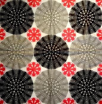 260 Muster - 3-lagig - Silver Square