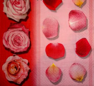 ROS-0756 Roses - 3-ply - CS - SALE !