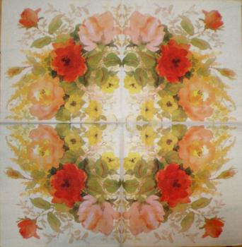 093 Roses - 35x35cm