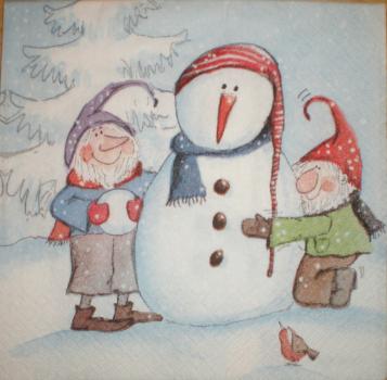 046 Snowman - 3-ply