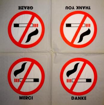 TX-459 Scripture - 3-ply - No Smoking - Thank you