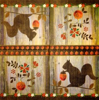 052 Eichhörnchen - 3-ply