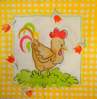 198 Hahn, Huhn - 3-lagig