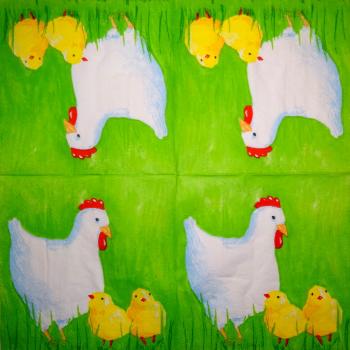 HAHU-070 Hahn, Huhn - 3-lagig