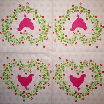HAHU-075 Hahn, Huhn - 3-lagig