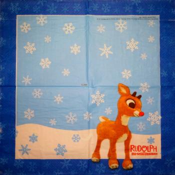 HIR-396 Deer - 2-ply - Hallmark - Rudolph