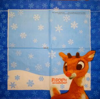 HIR-397 Hirsche - 2-lagig - Hallmark - Rudolph - CS