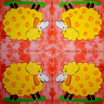 SZ-043 Sheep - 2-ply