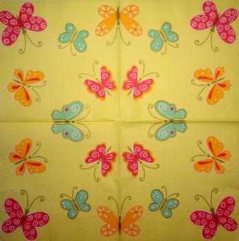 SL-027 Schmetterlinge - 2-lagig