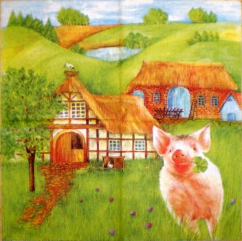 030 Pigs - 3-ply - Ihr