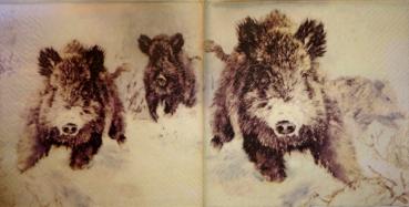 033 Schweine - 3-lagig