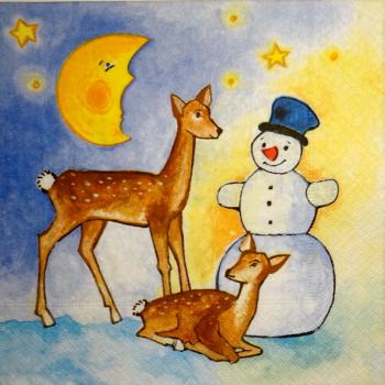 235 Schneemann - 3-lagig