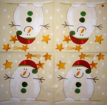 240 Schneemann - 3-lagig - Madame est Servie