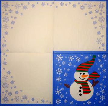 240 Schneemann - 3-lagig - Madame est Servie