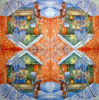 151 Winterlandschaft - 3-lagig