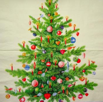 038 Christmas Tree - 3-ply (38) - Ihr