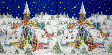 131 Winter Landscape - 3-ply - Duni