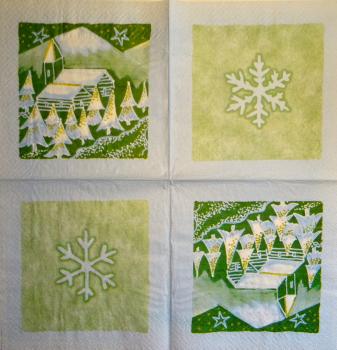 154 Winterlandschaft - 3-lagig
