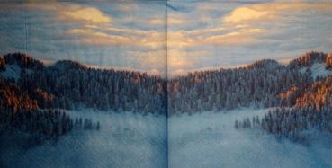 186 Winter Landscape - 3-ply