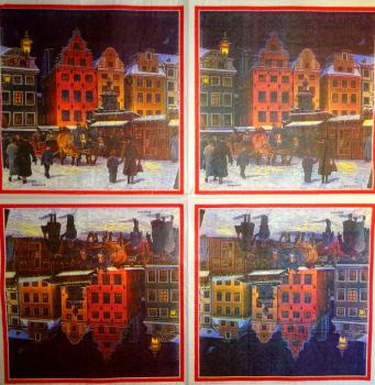 199 Winter Landscape - 3-ply - Künstler