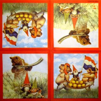 034 Dwarfs - 3-ply - Poortvliet 2001