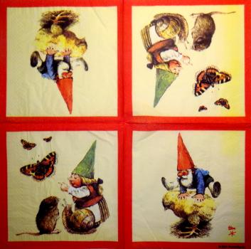 034 Dwarfs - 3-ply - Poortvliet 2001