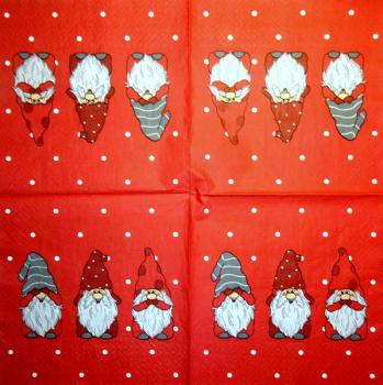 034 Dwarfs - 3-ply - Poortvliet 2001