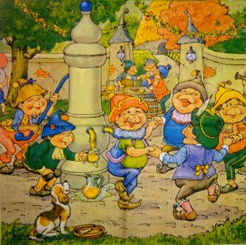 036 Dwarfs - 3-ply - Laaf 2000