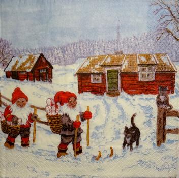 083 Dwarfs - 3-ply - Scandinavian - Künstler