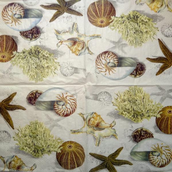 094 Shellfish - 3-ply (blue) - Home Fashion