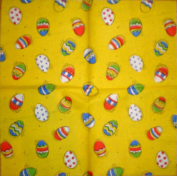 076 Eier, Ostereier - 3 lagig - CS