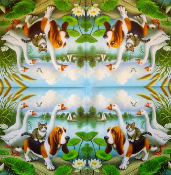 HUN-1516 Dogs - 3-ply - Specials
