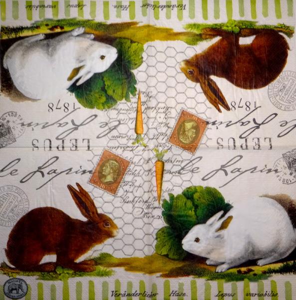 999.181 Rabbits:  natürlich - 3-ply