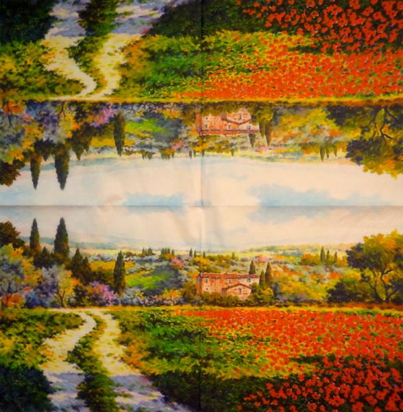 198 Garden - 3-ply - Thomas Kinkade