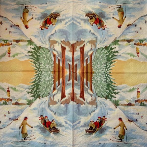 249 Winter Landscape - 3-ply